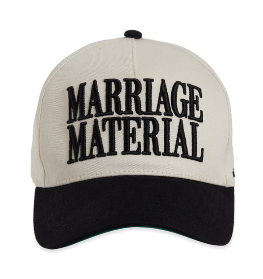 MARRIAGE MATERIAL™ TRUCKER (BLACK)