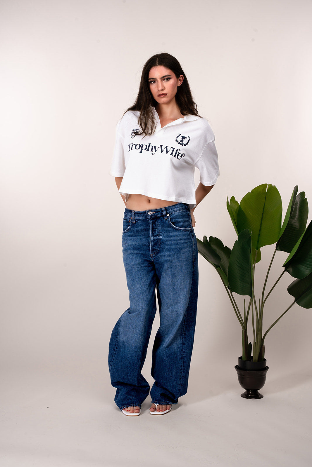 Trophy Wife Boxy Rugby Shirt