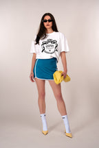 Wifey Ring Oversized Crop Tee