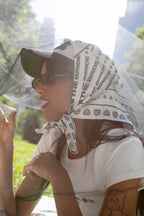 HERE COMES THE BRIDE SCARF
