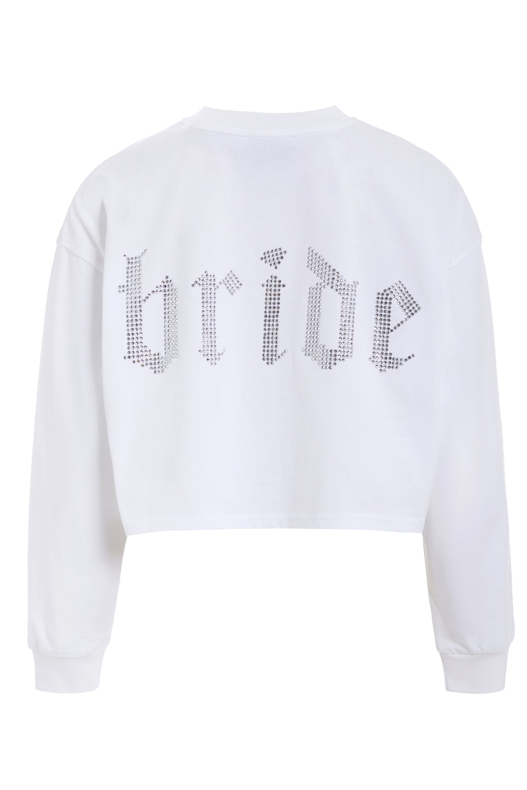 BRIDE RHINESTONE L/S CREW