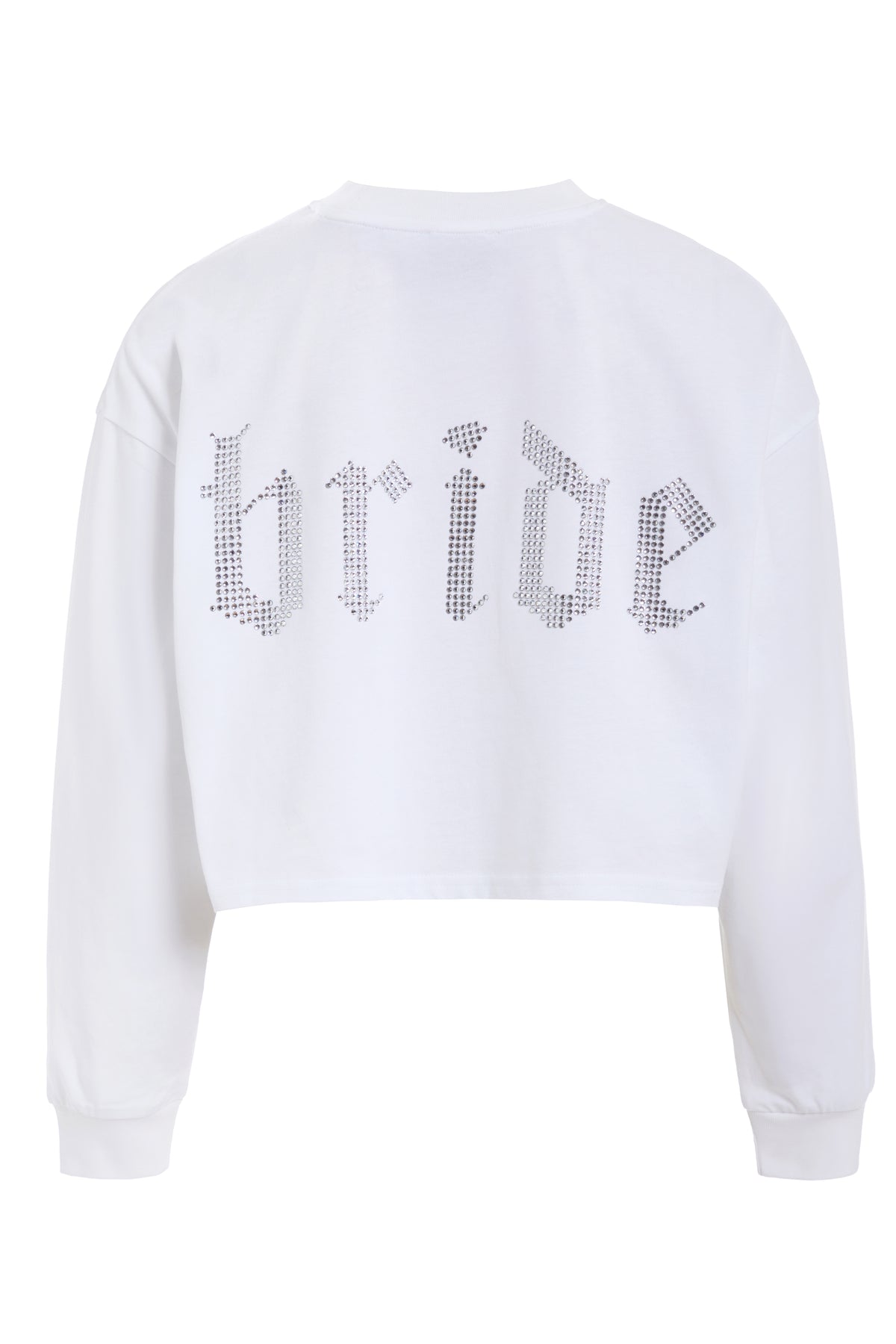 BRIDE RHINESTONE L/S CREW