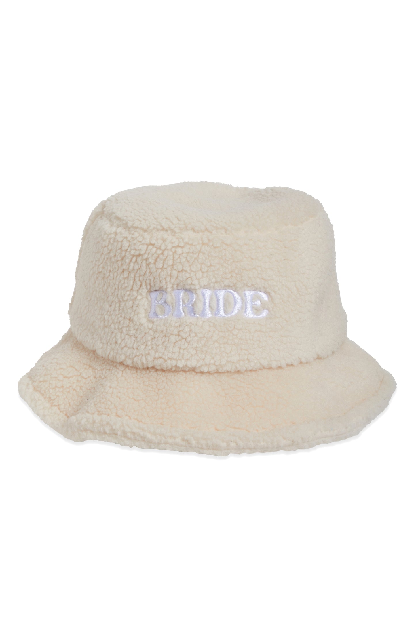 BRIDE SHERPA BUCKET HAT