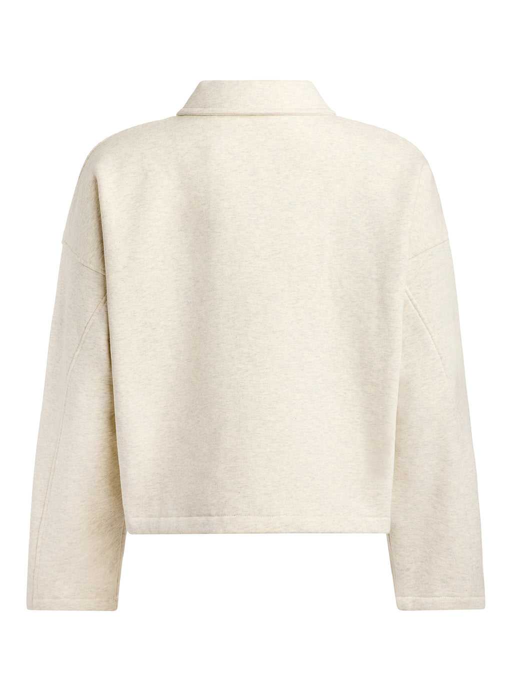TROPHY WIFE LS FLEECE BOXY RUGBY