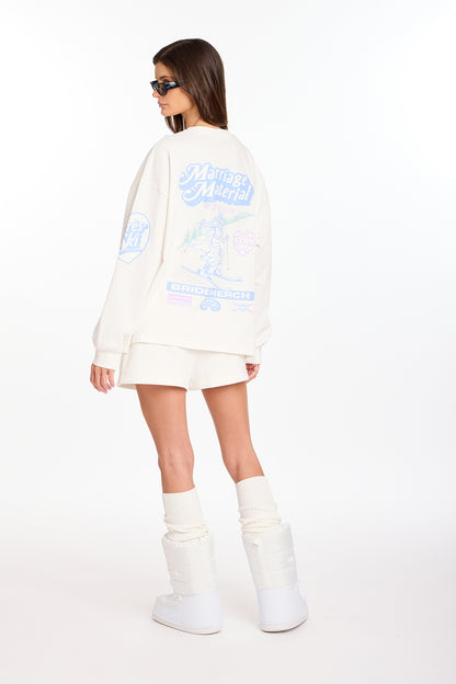MARRIAGE MATERIAL SKI CLUB L/S CREW