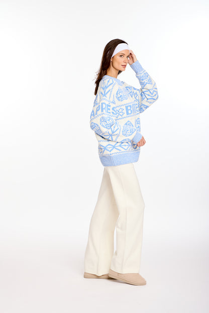 APRÈS BRIDE FAIR ISLE SWEATER