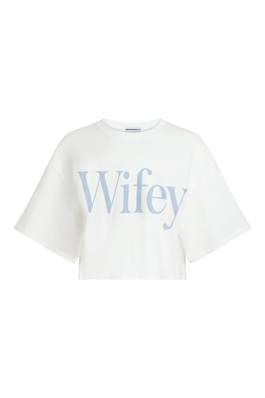 WIFEY CROP TEE