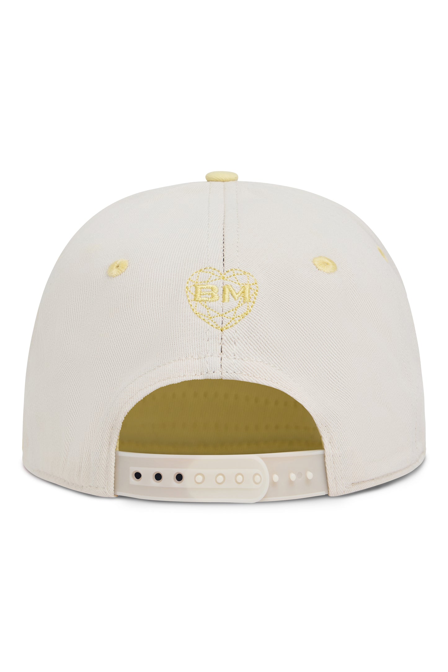 Wifey Gothic Trucker Hat – Cream/Butter Yellow