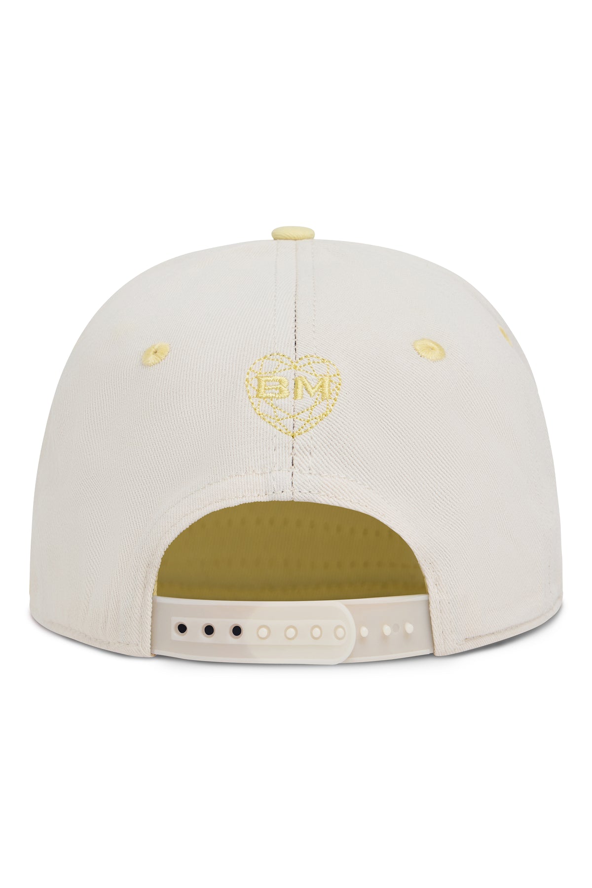 Husband Gothic Trucker Hat – Cream/Butter Yellow