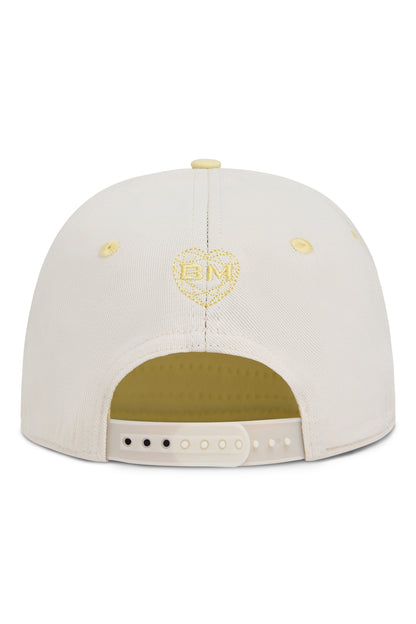 Wifey Gothic Trucker Hat – Cream/Butter Yellow