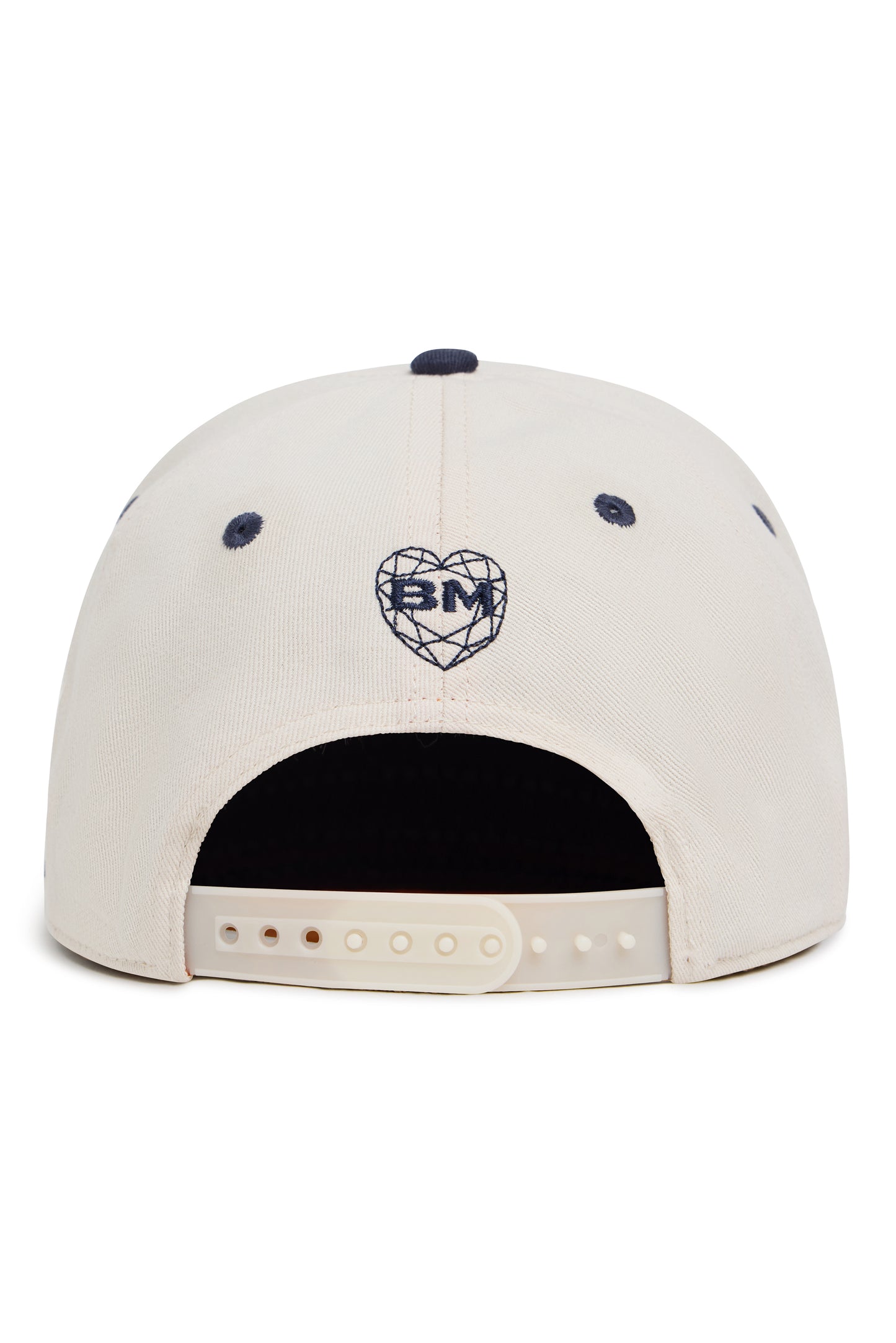 Husband Collegiate Trucker Hat – Cream/Navy