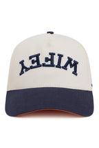 Wifey Collegiate Trucker Hat – Cream/Navy
