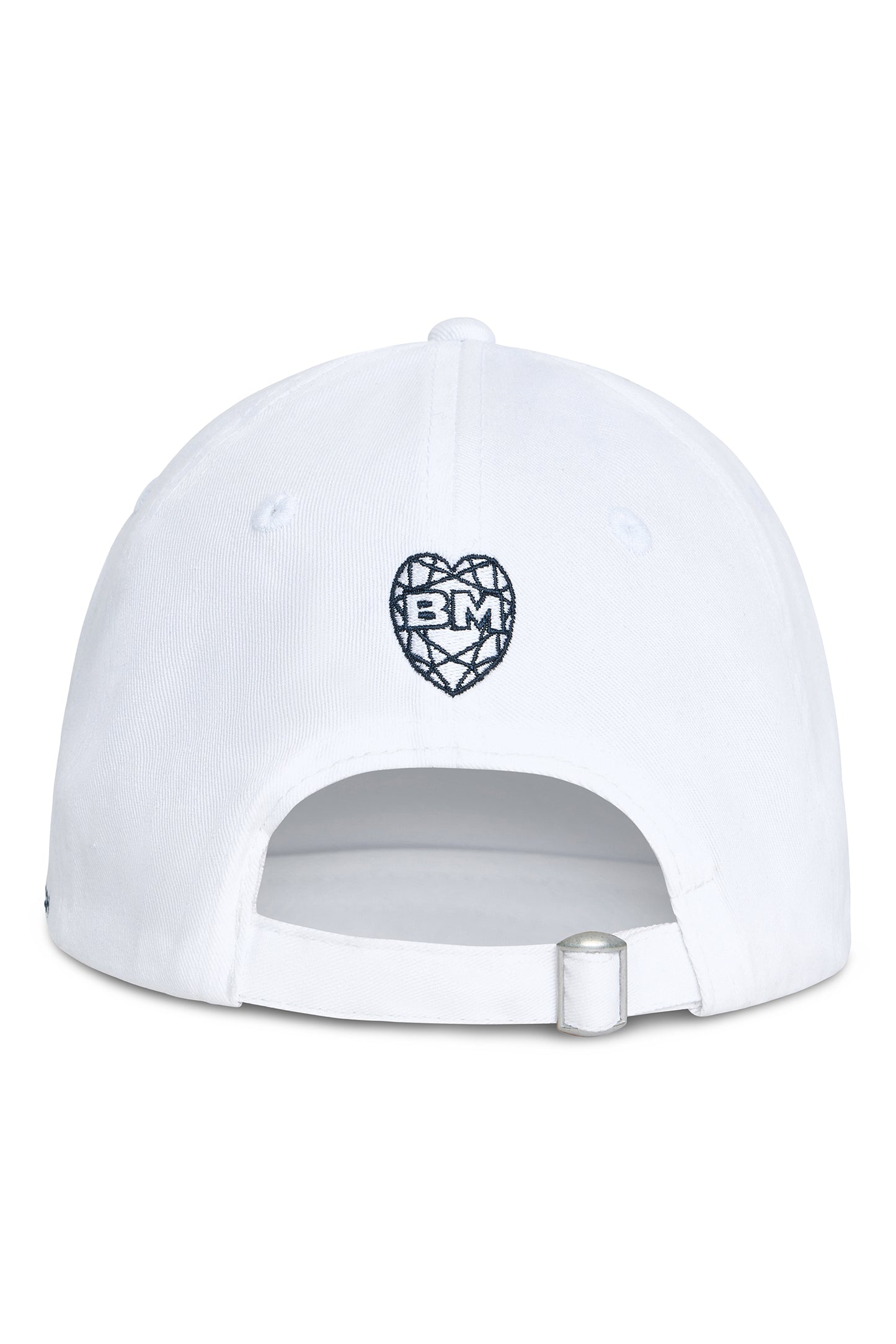 TROPHY WIFE CREST DAD HAT WHITE