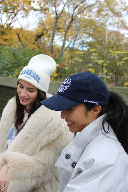 TROPHY WIFE CREST DAD HAT NAVY