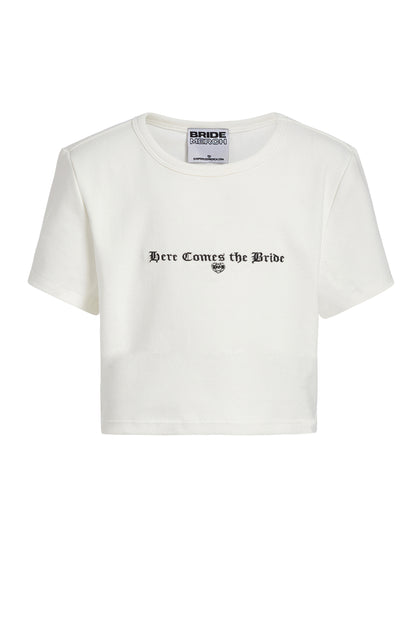 HERE COMES THE BRIDE BABY TEE