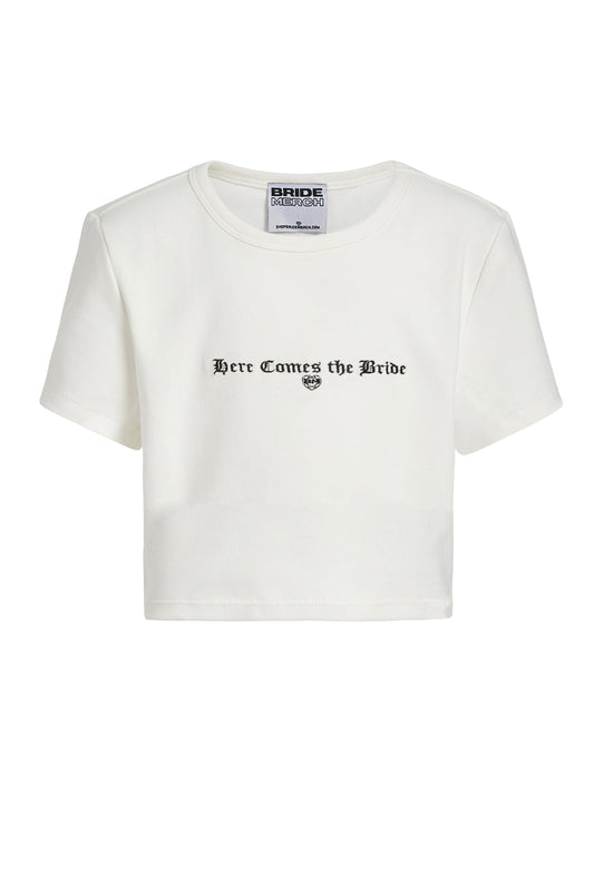 HERE COMES THE BRIDE BABY TEE