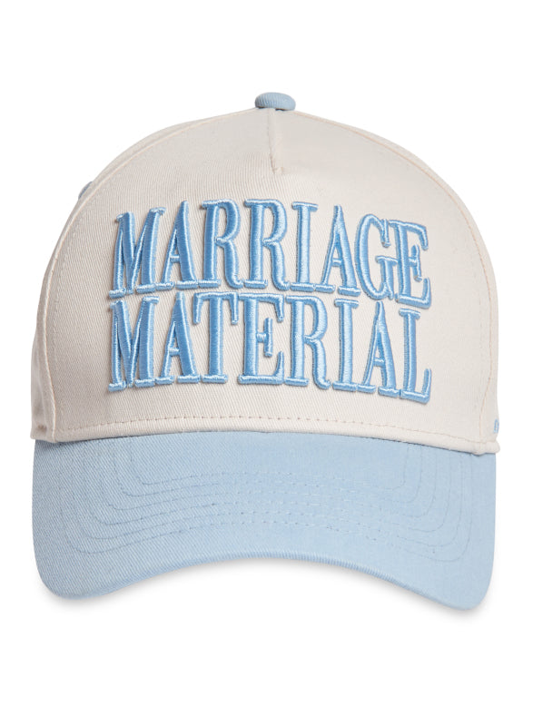 MARRIAGE MATERIAL TRUCKER (SOMETHING BLUE)