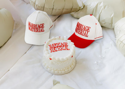 MARRIAGE MATERIAL™ TRUCKER (HAUTE RED)