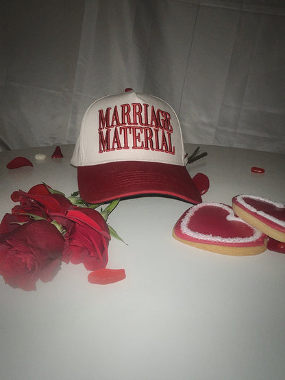 MARRIAGE MATERIAL TRUCKER (HAUTE RED)