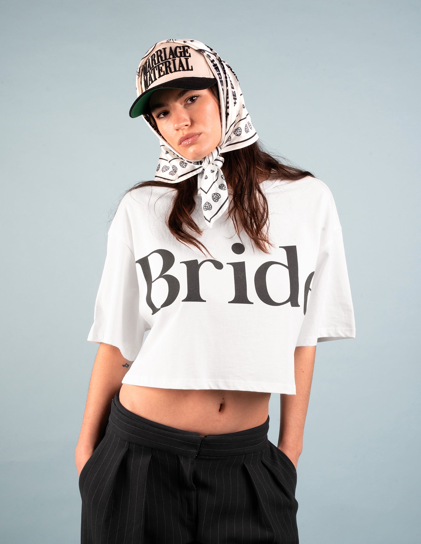 MARRIAGE MATERIAL™ TRUCKER (BLACK)