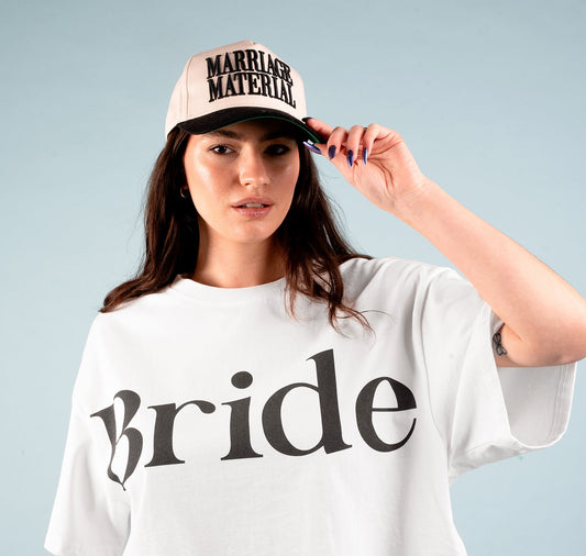 MARRIAGE MATERIAL™ TRUCKER (BLACK)