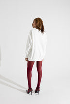 MARRIAGE MATERIAL™ Collection OVERSIZE CREWNECK (WHITE)