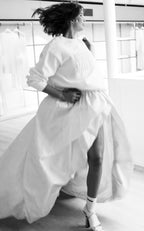 MARRIAGE MATERIAL™ Collection OVERSIZE CREWNECK (WHITE)